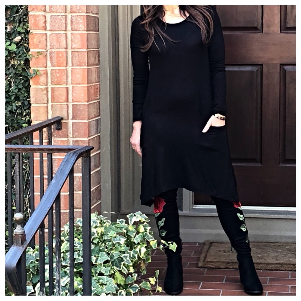 ✨LAST ONE✨Floral embroidered knee length boots - Picture 6 of 6